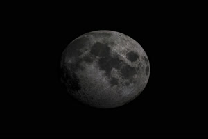 月球 月亮 八大行星 真实 带通道抠像视频素材手机特效图片