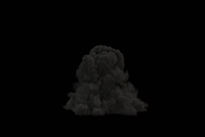 爆炸 烟雾 烟尘 炸裂 免抠像 特效素材 8