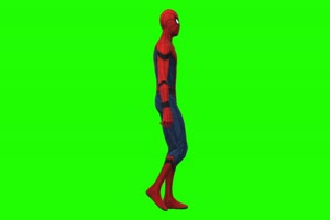 蜘蛛侠 走 8 漫威英雄 复仇者联盟 绿屏抠像 特效手机特效图片