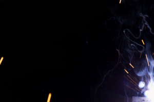 武侠素材 粒子火花 2 视频特效 AE抠像 特效视频培手机特效图片