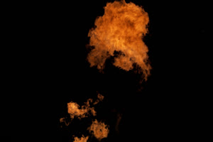 火焰 爆炸 透明通道 AE特效 快手 火山 免抠像02手机特效图片
