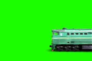 火车素材 火车驶来 绿屏素材手机特效图片