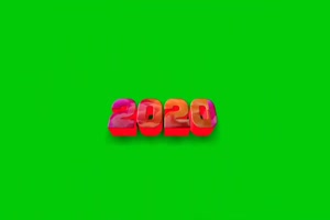 2020新年素材绿屏1 绿屏绿幕 特效素材 AE巧影手机特效图片