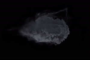魔法骷髅 魔法烟雾 03 4K带通道 免抠像视频素材