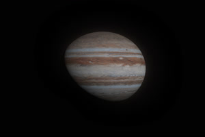 木星 八大行星 真实 带通道抠像视频素材 2K素材手机特效图片