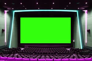 电影院 相框 绿屏抠像 巧