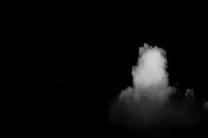 破裂冲击形烟雾灰尘粒子手机特效图片