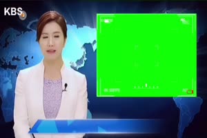 免费韩国主播 搞笑高清版 绿幕抖音热门素材手机特效图片
