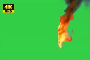 火焰 火花 着火 火焰绿幕视频14 绿屏素材 4K 免费手机特效图片