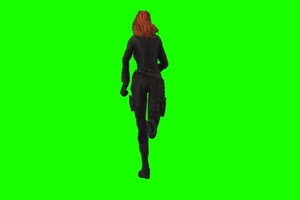 黑寡妇 6 漫威英雄 复仇者联盟 绿屏抠像 特效素