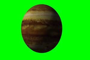 木星 旋转 绿屏抠像 特效素材手机特效图片