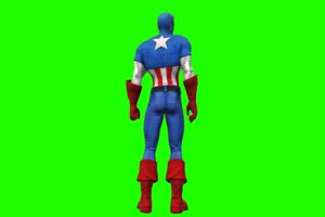 美国队长 2 漫威英雄 复仇者联盟 绿屏抠像 特效手机特效图片