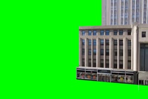 帝国大厦 建筑物 绿屏素材 绿幕输出 巧影特效手机特效图片