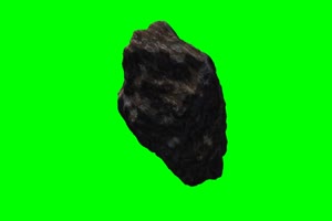 星球 星体石头  陨石 岩石 2 绿幕视频免费下载