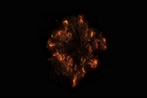 激光燃烧室前部 光线X镭射线魔法冲击波火焰科幻手机特效图片